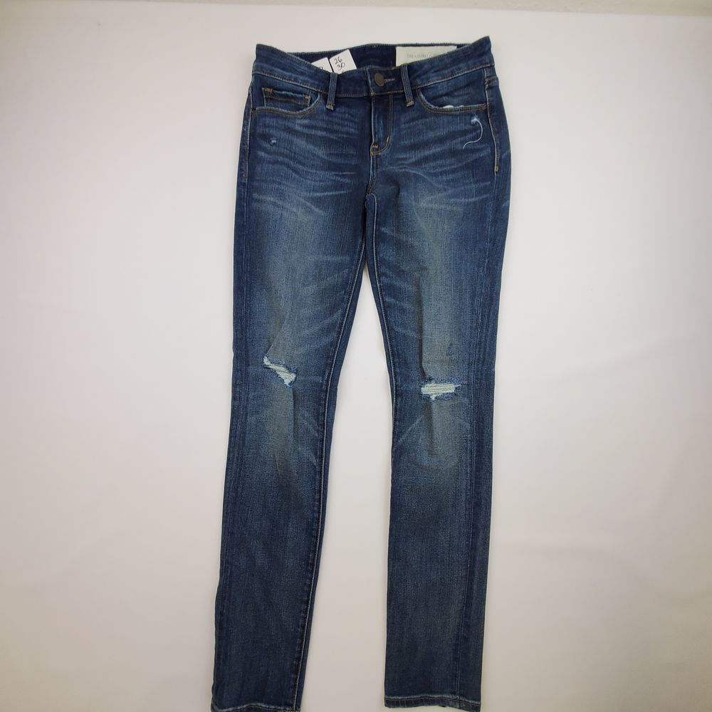 TREASURE AND BOND DISTRESSED SKINNY JEANS 26 X 30